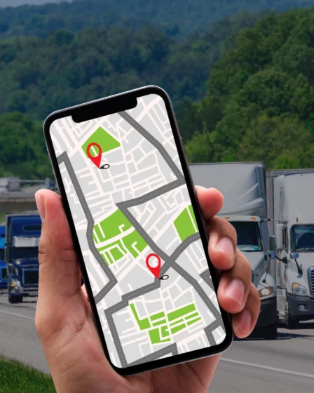 Offline GPS Application for Trucks